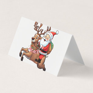 Santa Claus with Gifts of Peace 