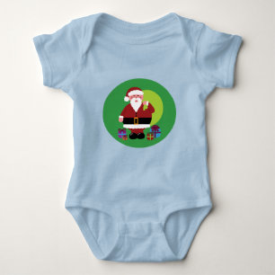 Santa Claus With Presents Infant T-Shirt Baby Bodysuit
