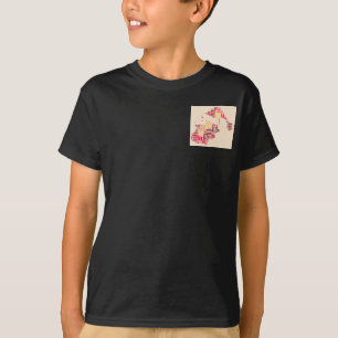 Santa Claus wordcloud Ho Ho Ho T-Shirt