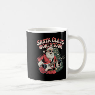 Santa Claus World Tour Rocking Around The Christma Coffee Mug