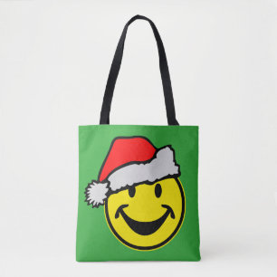 Santa Claus yellow + your backg. & ideas Tote Bag