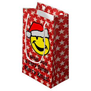 Santa Claus your backgr. & ideas Small Gift Bag
