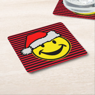 Santa Claus your backgr. & ideas Square Paper Coaster