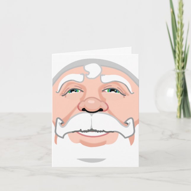 Santa Clause Cards Christmas Greetings Card (Front)