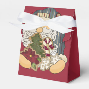Santa Clause Christmas Holiday Gift Box