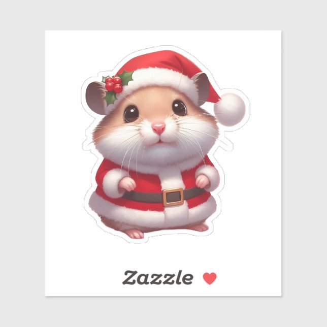 santa clause hamster (Sheet)