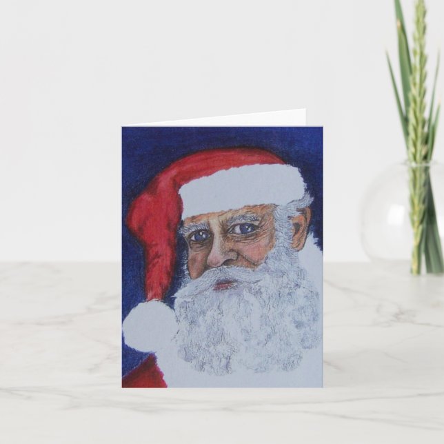 Santa Clause Holiday Card (Front)