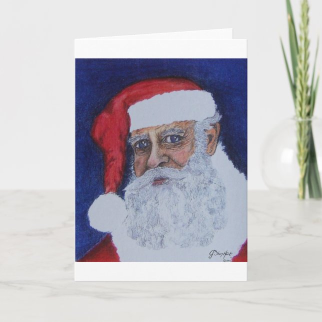 Santa Clause Holiday Card (Front)