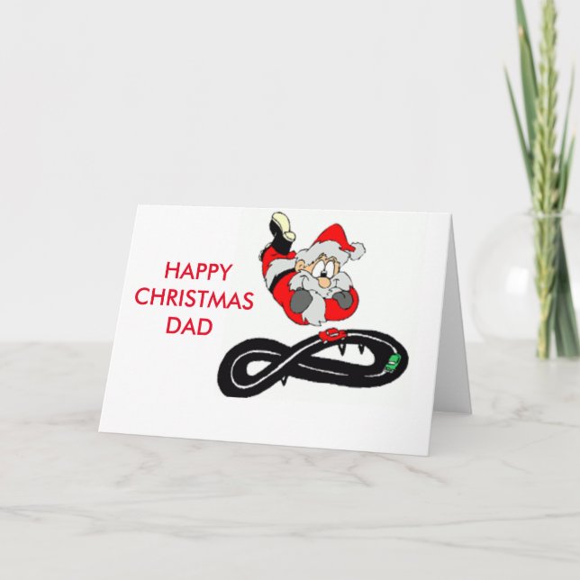 Santa Clause Holiday Card (Front)