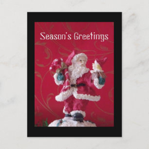 Santa Clause Holiday Postcard
