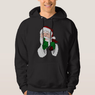Santa Clause Hoodie Sweatshirt Santa Sweatshirts