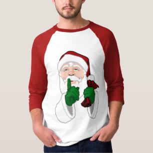 Santa Clause Jersey Shirt Festive Santa Shirt