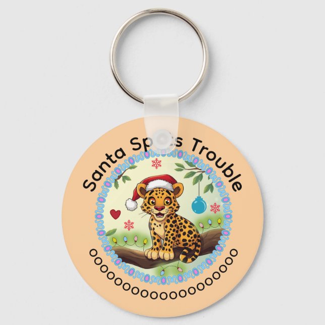 Santa Clause Key Ring (Front)