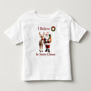 Santa Clause kids Christmas t-shirts