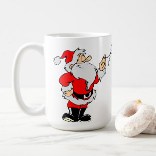 Santa Clause Merry Christmas hohoho! Coffee Mug