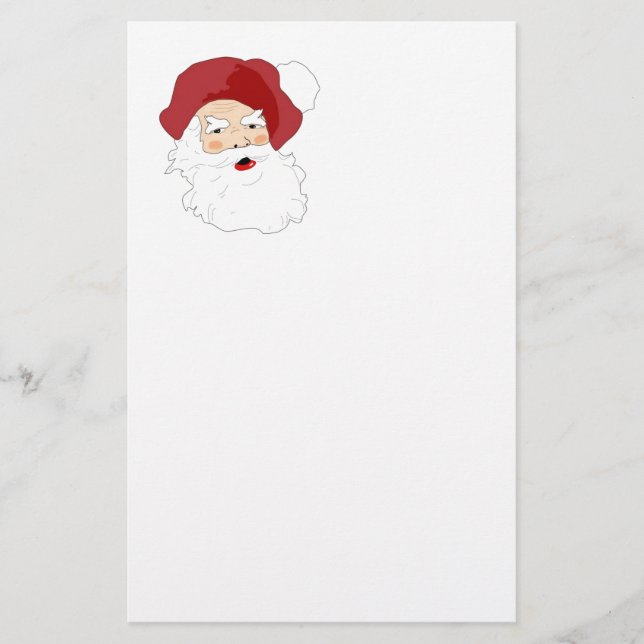 Santa Clause Stationery (Front)