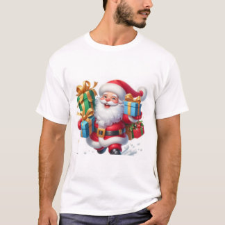 Santa clause t shirt 