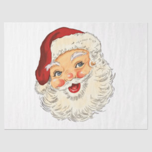 Santa Clause Vintage Antique Retro Decoupaging Tissue Paper