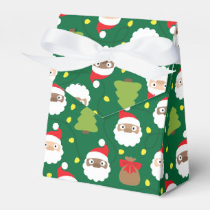 Santa Clauses Pattern Favour Box