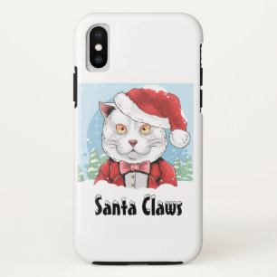 Santa Claws iPhone X Case