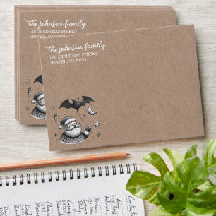 Santa Claws Envelope