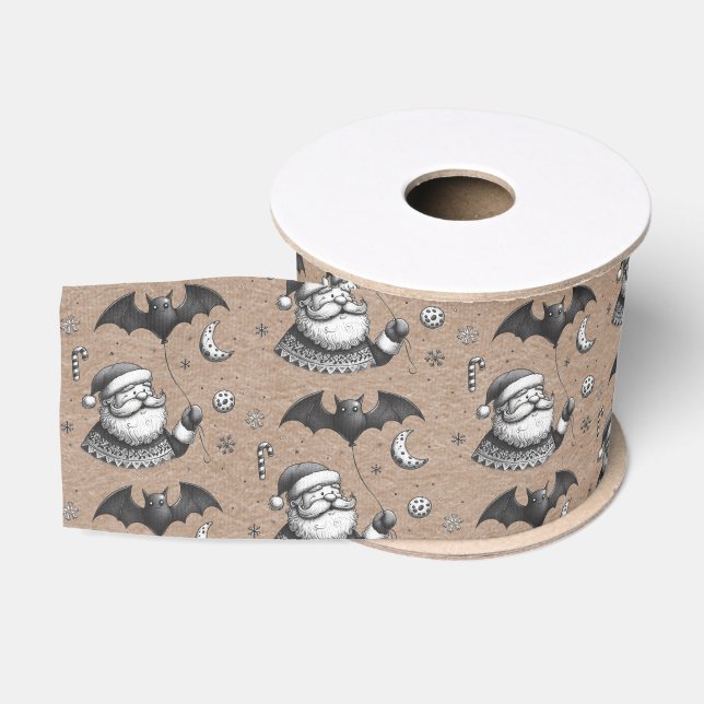 Santa Claws Grosgrain Ribbon (Spool)