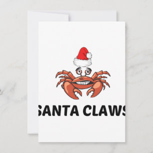 SANTA CLAWS HOLIDAY CARD