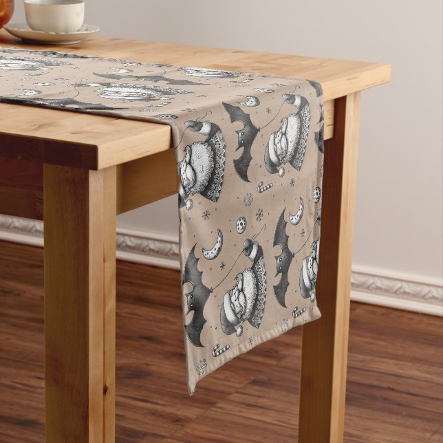 Santa Claws Long Table Runner (In Situ)