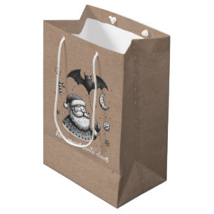 Santa Claws Medium Gift Bag