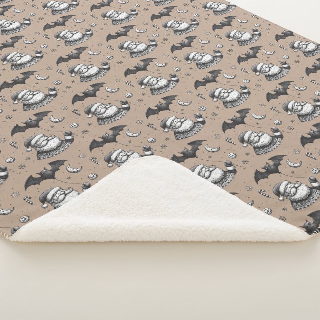 Santa Claws Sherpa Blanket (3/4)