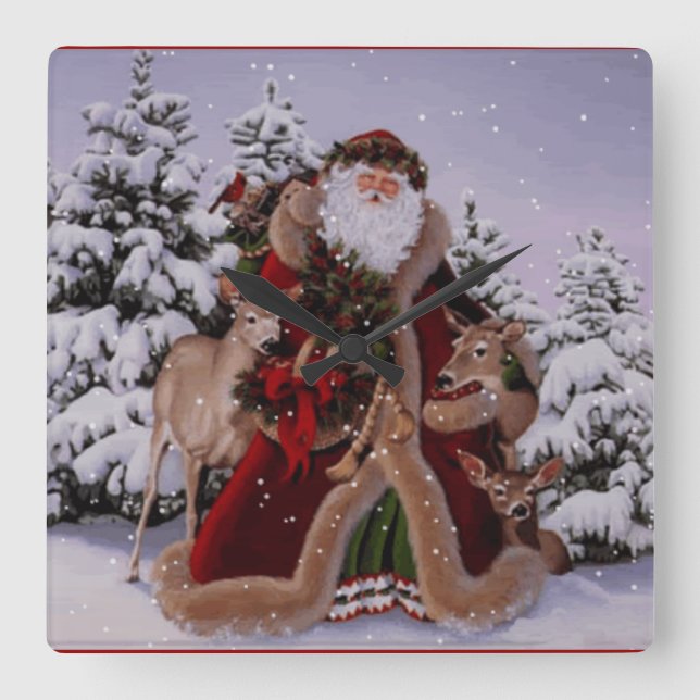 santa clock (Front)