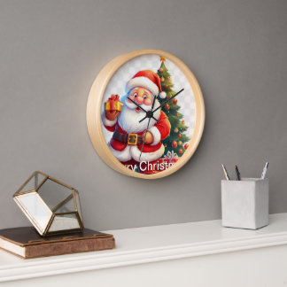 Santa clock 