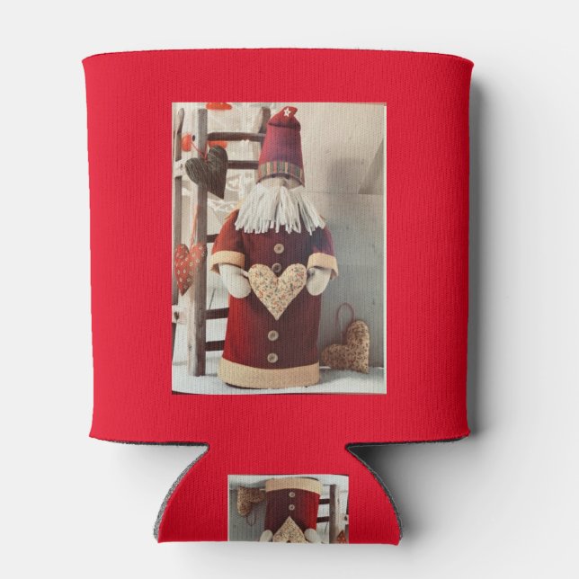 SANTA CLOSE IS COMING TO TOWN CAN COOLER (Back)