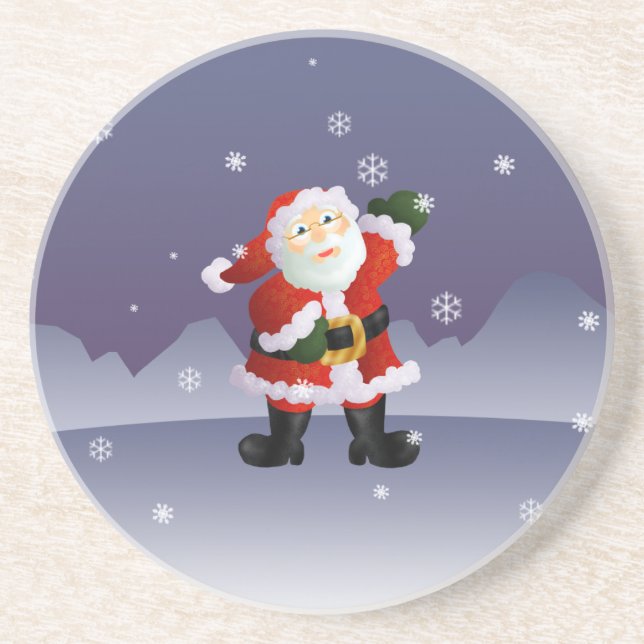 Santa Coaster (Front)