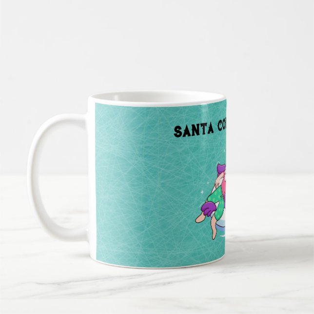santa coffee mug (Left)