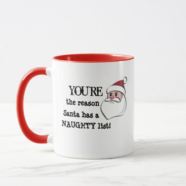 Santa Combo Mug (Left)