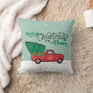 Santa Country Christmas Art Overly Country Christm Cushion