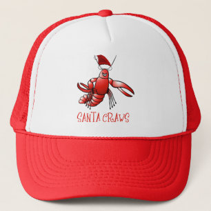 Santa Crawdad (Santa Craws) Trucker Hat