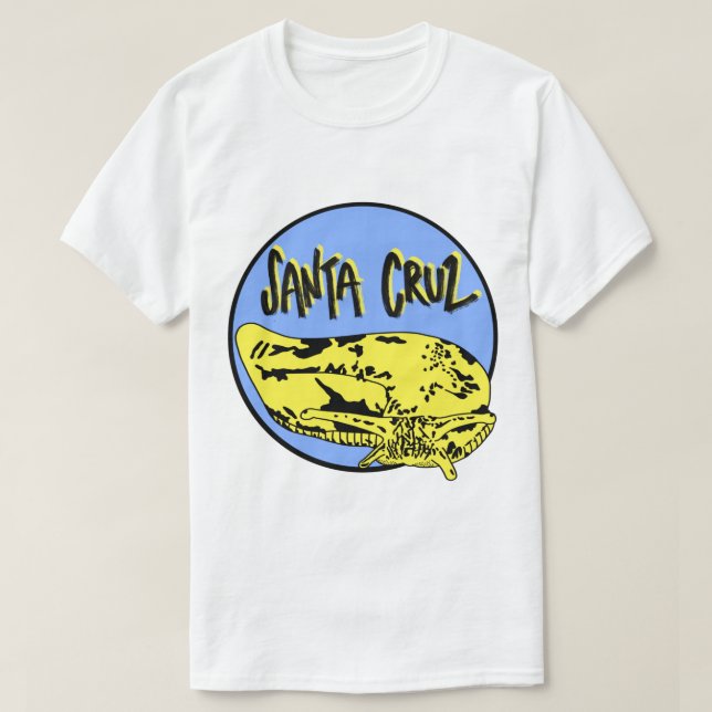 Santa Cruz Banana Slug  T-Shirt (Design Front)