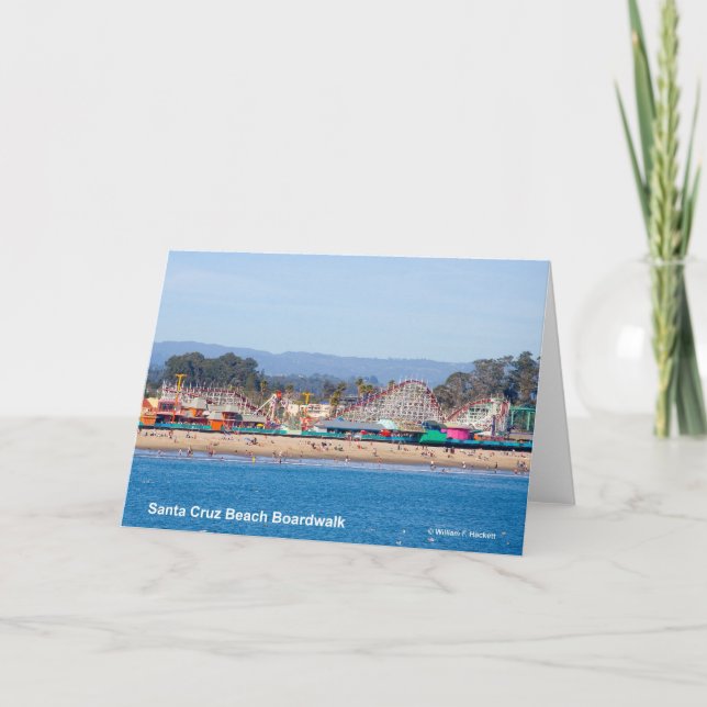 Santa Cruz Beach Boardwalk California Products Card (Front)