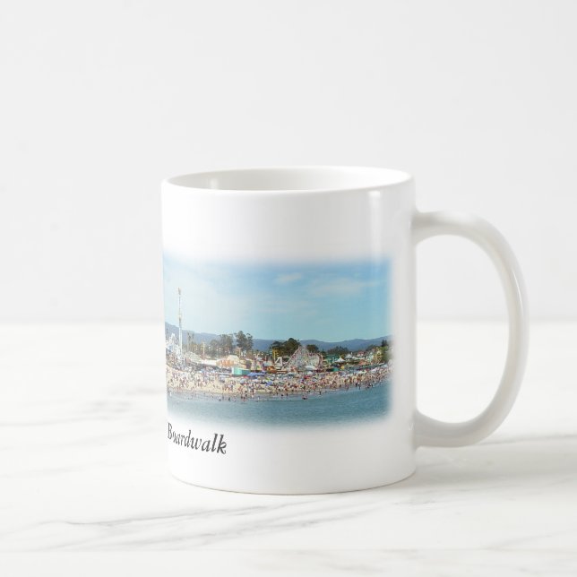 Santa Cruz Beach Boardwalk Panoramic Photo Mug (Right)