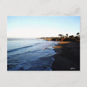 Santa Cruz Beach Postcard