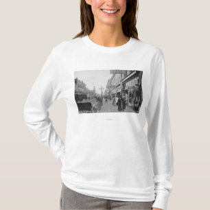 Santa Cruz, CA - Pacific Avenue Looking T-Shirt