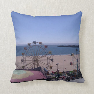 Santa Cruz California Boardwalk Pillow