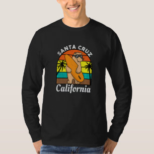 Santa Cruz California Ca Retro Vintage Surfer  8 T-Shirt