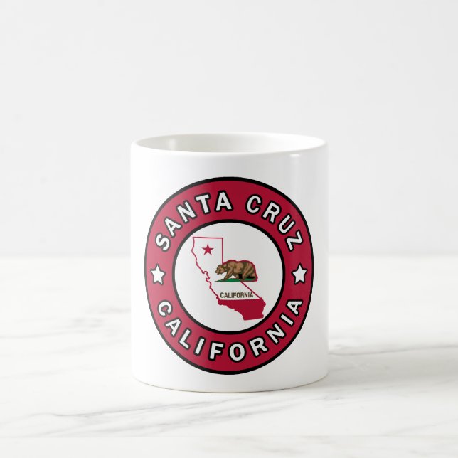 Santa Cruz California Coffee Mug (Center)