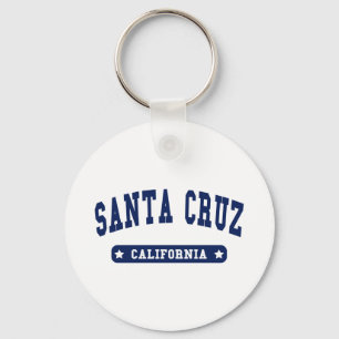 Santa Cruz California College Style tee shirts Key Ring