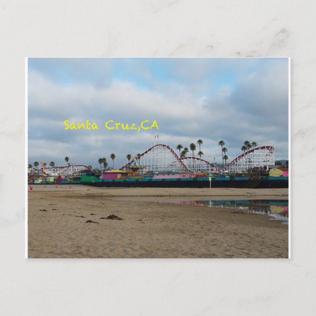Santa Cruz California Postcard (Front)