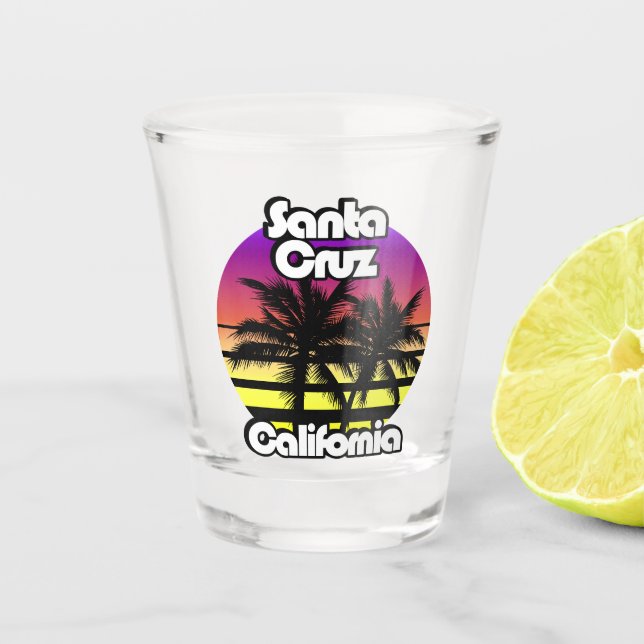 Santa Cruz California Shot Glass (Front)