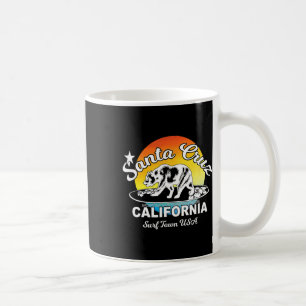 Santa Cruz California Surfing Bear Souvenir  Coffee Mug
